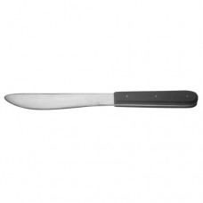 Walb Post Mortem Knife With Wooden Handle Stainless Steel, 29 cm - 11 1/2" Blade Size 140 mm